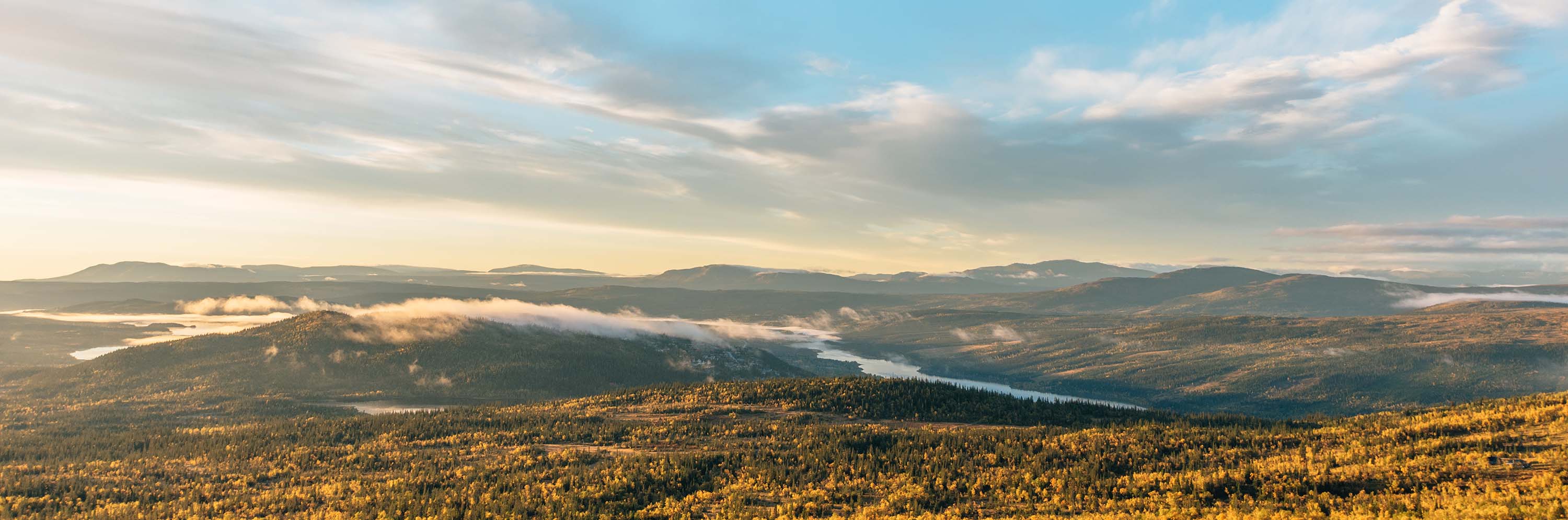 Vy över Jämtland.